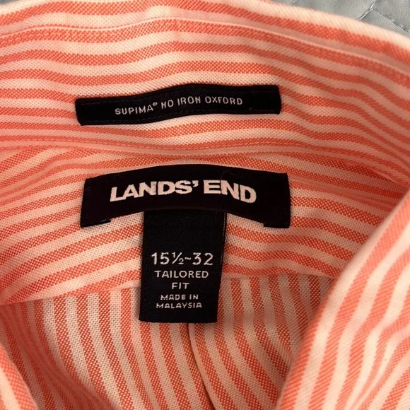 Land’s End No Iron Men’s Oxford - Picture 3 of 8